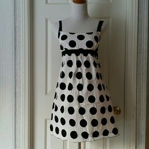 Charlotte Russe Polka Dot Sundress Sz L (women S)